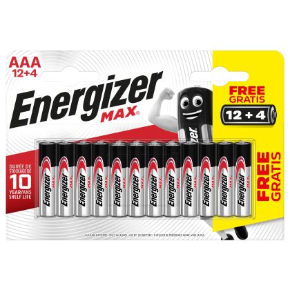 ENERGIZER Batterien Max AAA         1.5V