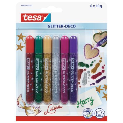 TESA      Glitter Deco BrilliaColors