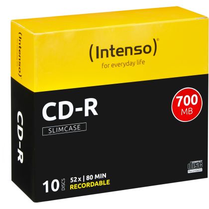 INTENSO   CD-R    Slim       80MIN/700MB