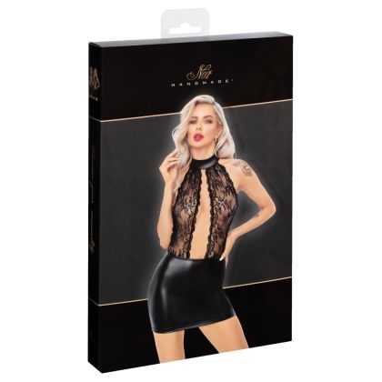 Noir Kleid Spitze XL
