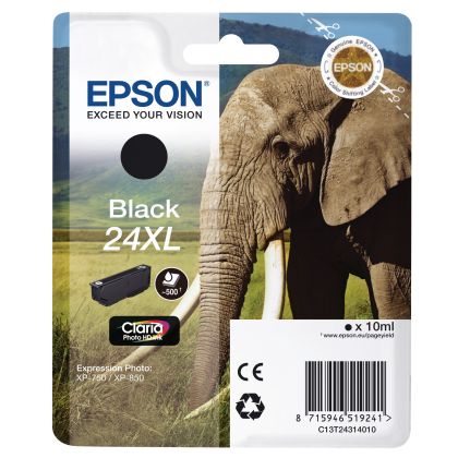 EPSON     Tintenpatrone 24XL     schwarz
