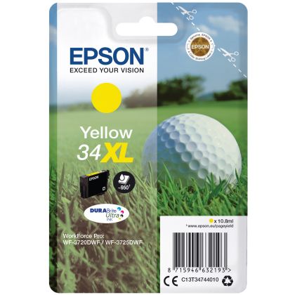 EPSON     Tintenpatrone XL        yellow