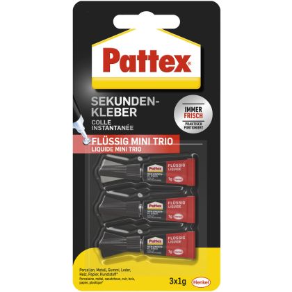 PATTEX    Sekundenkleber Mini Trio