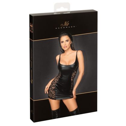 Noir Kleid Spitze XL