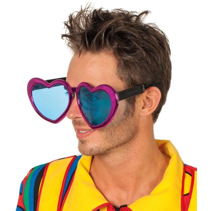 Riesenbrille Herzen