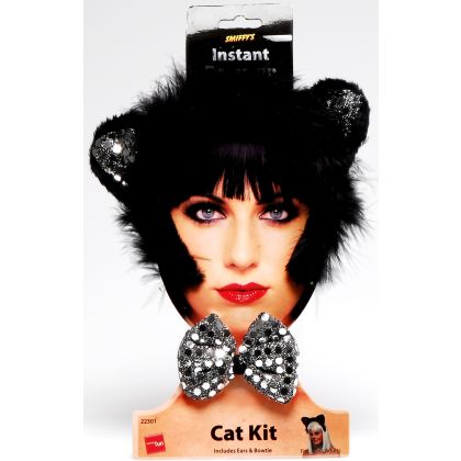 Katzen Set, Haarrreif mit