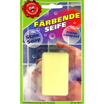 Färbende Seife