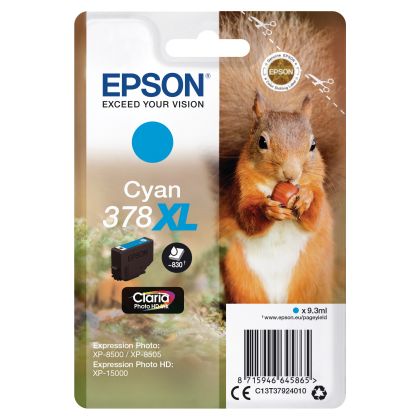 EPSON     Tintenpatrone 378XL       cyan