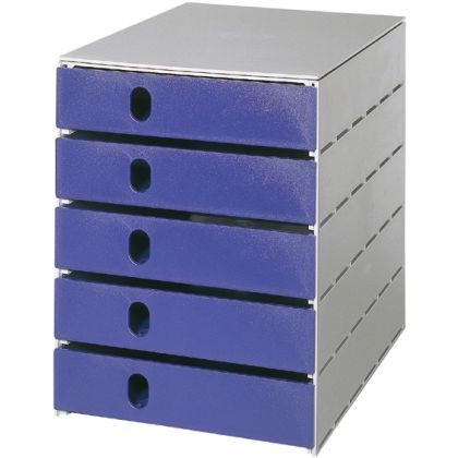 STYRO     Schubladenbox             grau