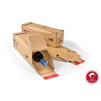 COLOMPAC  Flaschenkarton braun