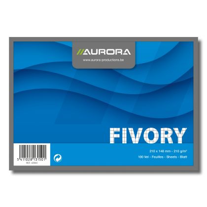 AURORA    Karteikarten kariert        A5