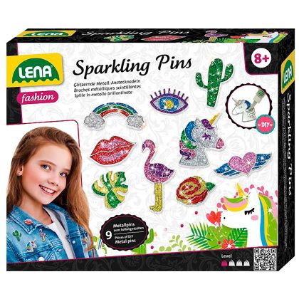 Metal Sparkling Pin