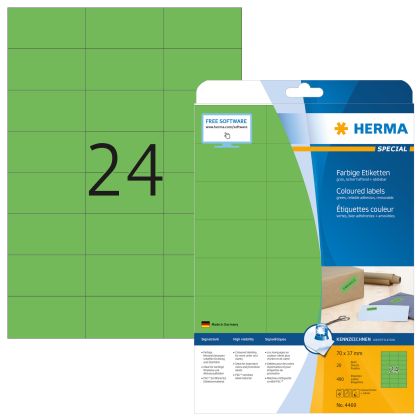 HERMA     Universal-Etiketten    70x37mm