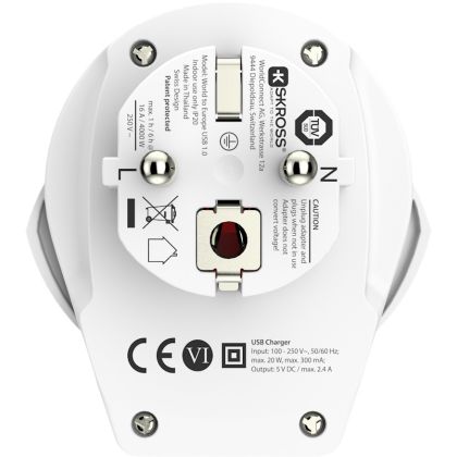 SKROSS    Country Travel Adapter