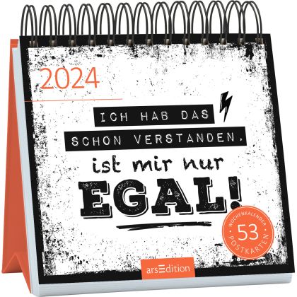 ARS EDITI Postkartenkalender        2024