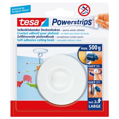 TESA      Powerstrips Deckenhaken