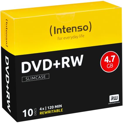 INTENSO   DVD+RW Slim              4.7GB