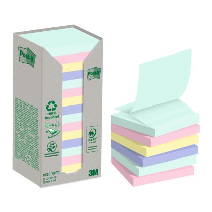 POST-IT   Green Z-Notes          76x76mm