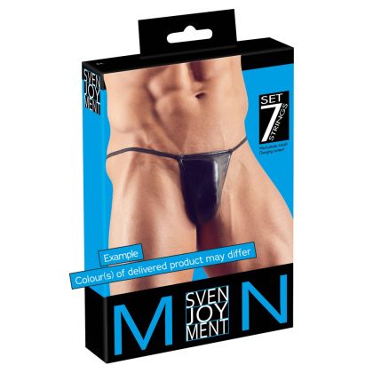 Herren String 7er Pack S-L