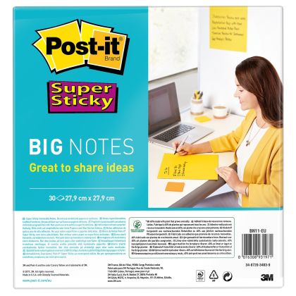 POST-IT   Super Sticky Big Notes