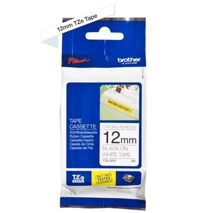 PTOUCH    Band, strong/adh.schwarz/weiss