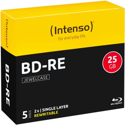 INTENSO   BD-RW Jewel               25GB