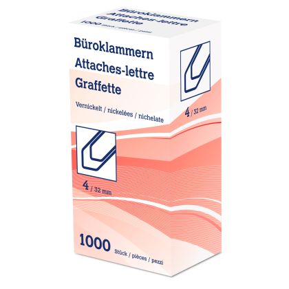 NEUTRAL   Büroklammern Nr. 4