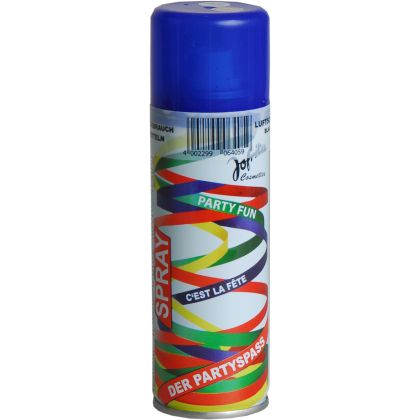 Luftschlangenspray, blau