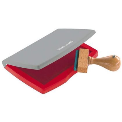 PELIKAN   Kunststoff-Stempelkissen   rot
