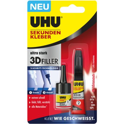 UHU       Sekundenkleber       3D-Filler