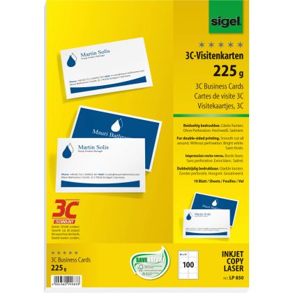 SIGEL     Visitenkarten          85x55mm