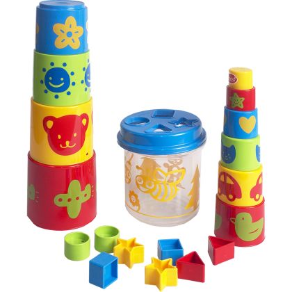 Steckbox/Pyramide mit Dekor