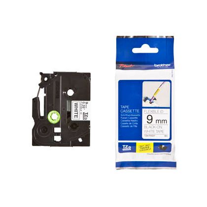 PTOUCH    Flexitape lamin. schwarz/weiss