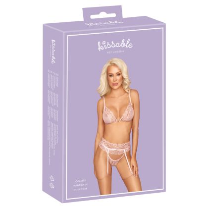Strapsset rosa L/XL