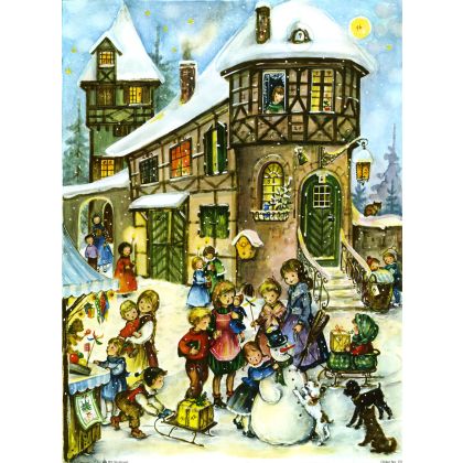 SELLMER   Adventskalender 35,5x26cm