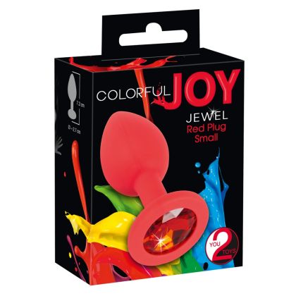 Colorful Joy Jewel Red Plug S