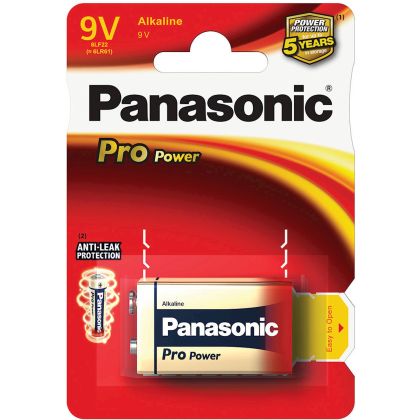 Batterie Panasonic 9V, 1-er