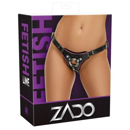 Leder String Strap-On S-L