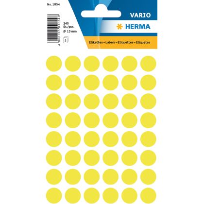 HERMA     Etiketten rund            13mm