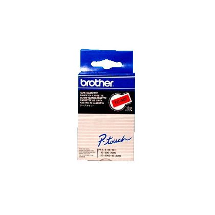 PTOUCH    Band, laminiert    schwarz/rot