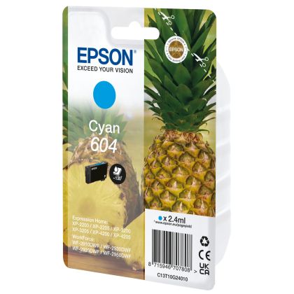 EPSON     Tintenpatrone 604         cyan