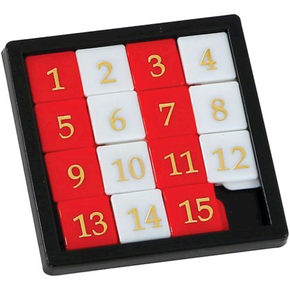 Zahlenschiebe-Puzzle, klein