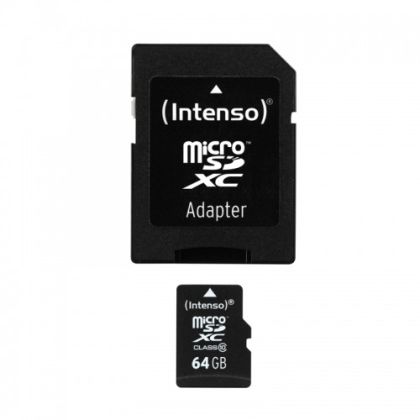 INTENSO   Micro SD class 10         64GB