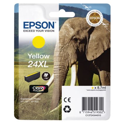 EPSON     Tintenpatrone 24XL      yellow