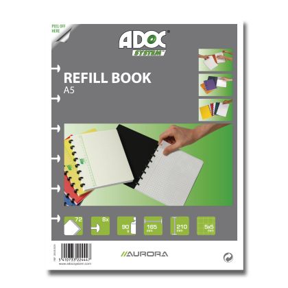 ADOC      Ersatzblätter               A5