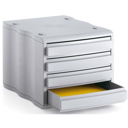 STYRO     Schubladenbox        grau/grau