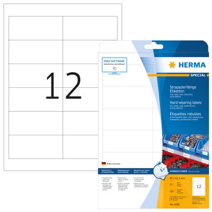 HERMA     Etiketten Special    97×42,3mm