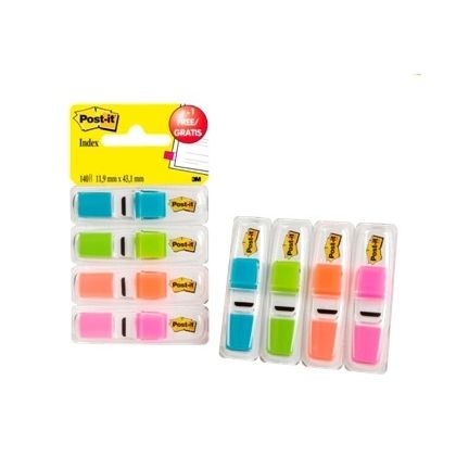 POST-IT   Index Tabs Clear   43.2x11.9mm