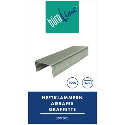 BÜROLINE  Heftklammern 24/6mm