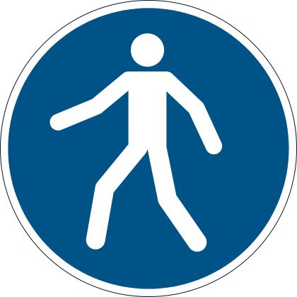 DURABLE   Symbol -Fussgängerweg